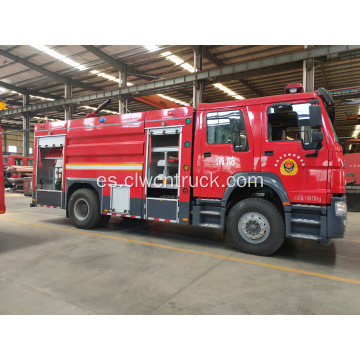 Venta de fábrica de motores de incendio HOWO T5G 8000litres